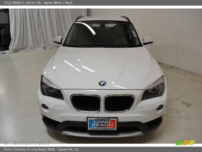 Alpine White / Black 2013 BMW X1 sDrive 28i