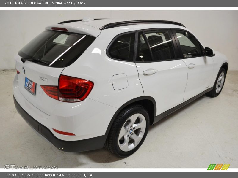 Alpine White / Black 2013 BMW X1 sDrive 28i