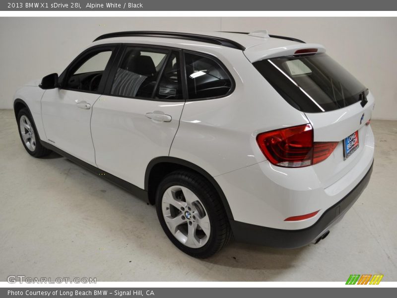 Alpine White / Black 2013 BMW X1 sDrive 28i