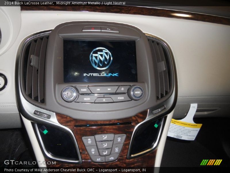 Midnight Amethyst Metallic / Light Neutral 2014 Buick LaCrosse Leather