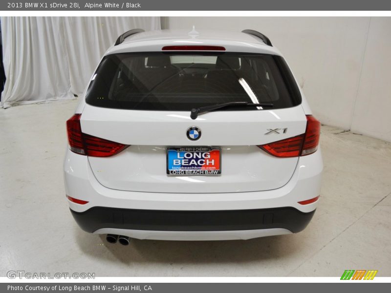 Alpine White / Black 2013 BMW X1 sDrive 28i