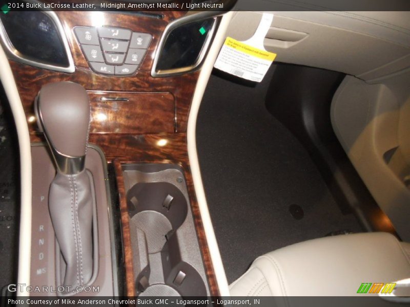 Midnight Amethyst Metallic / Light Neutral 2014 Buick LaCrosse Leather