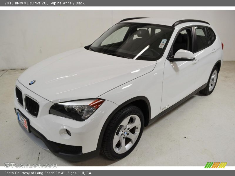 Alpine White / Black 2013 BMW X1 sDrive 28i