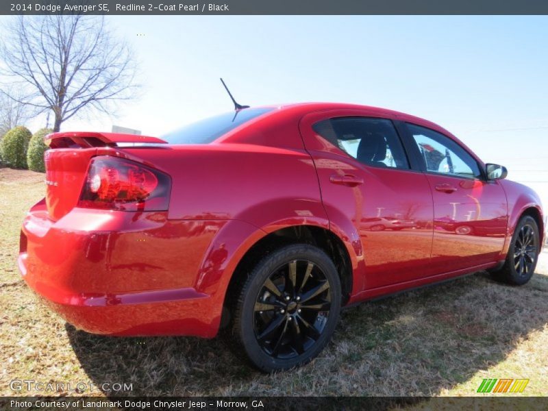 Redline 2-Coat Pearl / Black 2014 Dodge Avenger SE