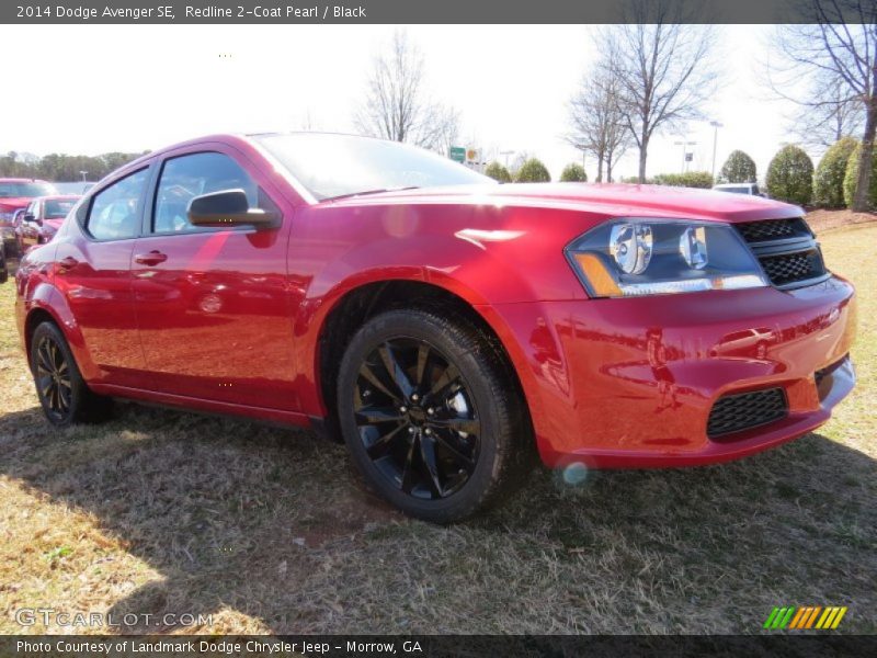 Redline 2-Coat Pearl / Black 2014 Dodge Avenger SE