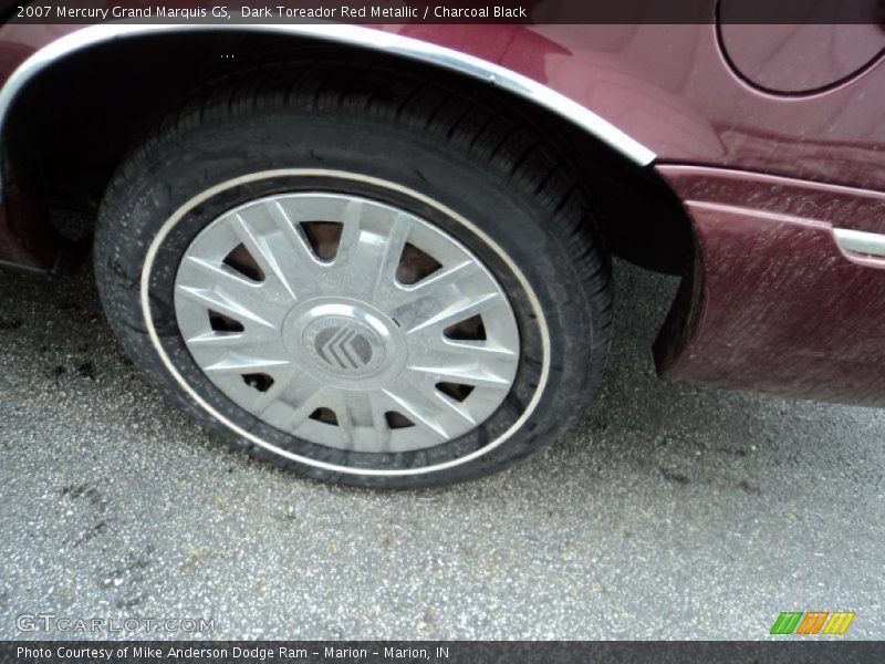 Dark Toreador Red Metallic / Charcoal Black 2007 Mercury Grand Marquis GS