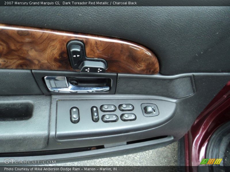 Dark Toreador Red Metallic / Charcoal Black 2007 Mercury Grand Marquis GS