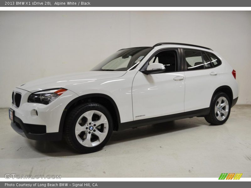 Alpine White / Black 2013 BMW X1 sDrive 28i