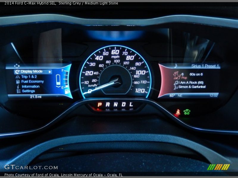  2014 C-Max Hybrid SEL Hybrid SEL Gauges