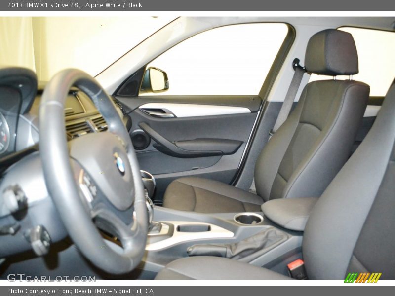 Alpine White / Black 2013 BMW X1 sDrive 28i