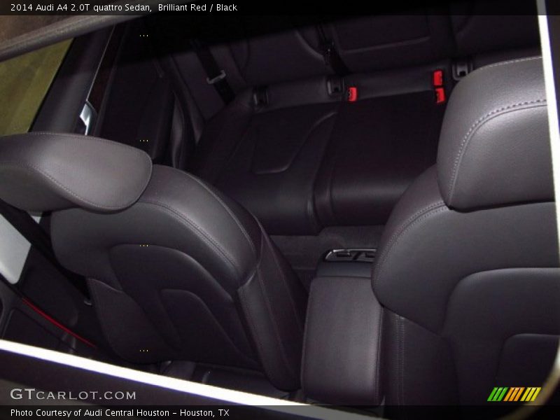 Brilliant Red / Black 2014 Audi A4 2.0T quattro Sedan