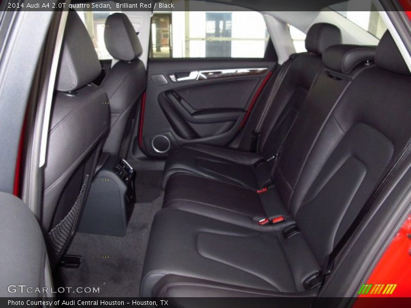 Brilliant Red / Black 2014 Audi A4 2.0T quattro Sedan