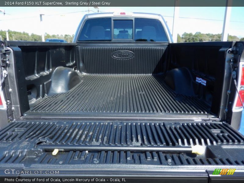 Sterling Grey / Steel Grey 2014 Ford F150 XLT SuperCrew