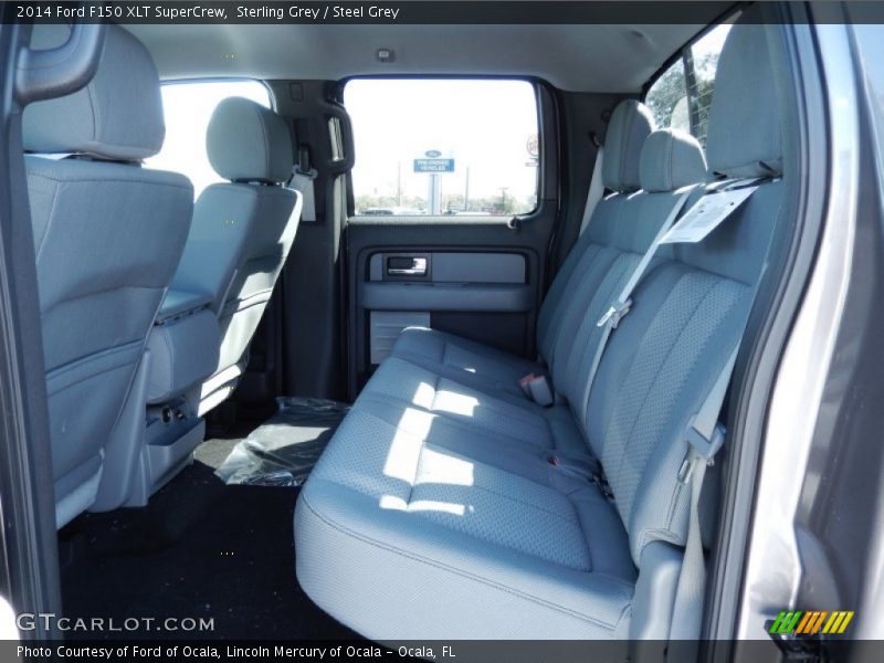 Sterling Grey / Steel Grey 2014 Ford F150 XLT SuperCrew