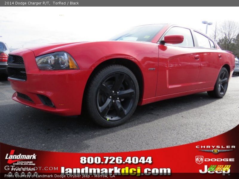 TorRed / Black 2014 Dodge Charger R/T