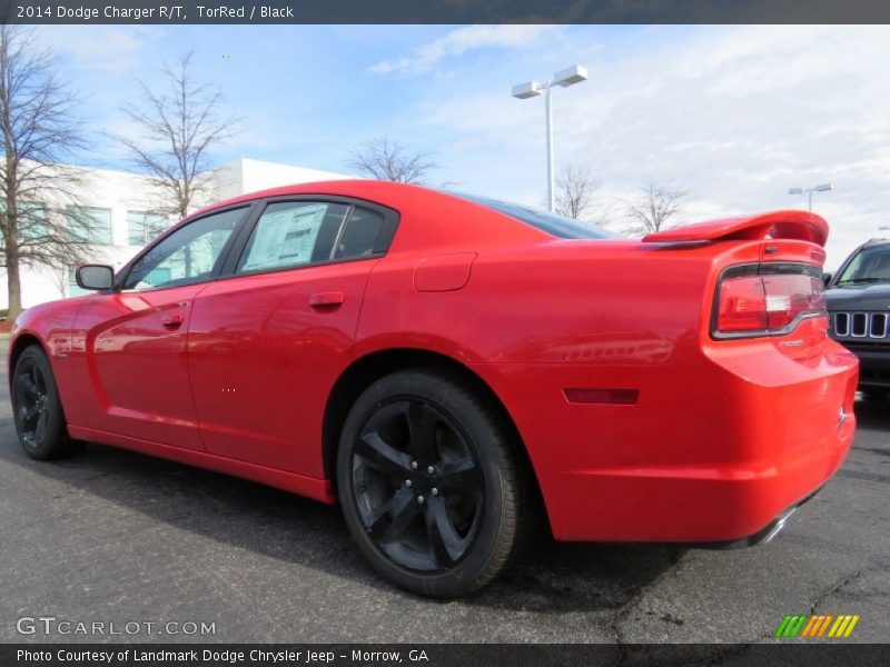 TorRed / Black 2014 Dodge Charger R/T