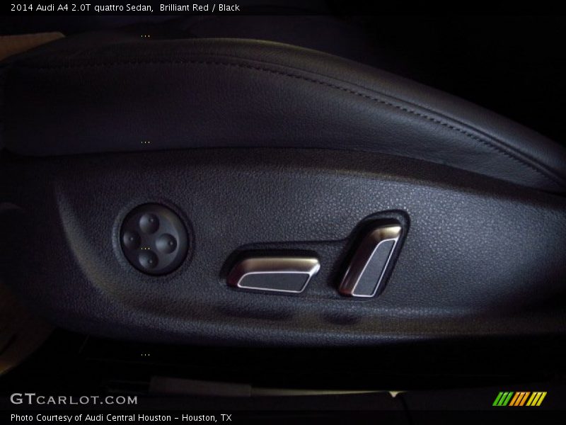 Brilliant Red / Black 2014 Audi A4 2.0T quattro Sedan
