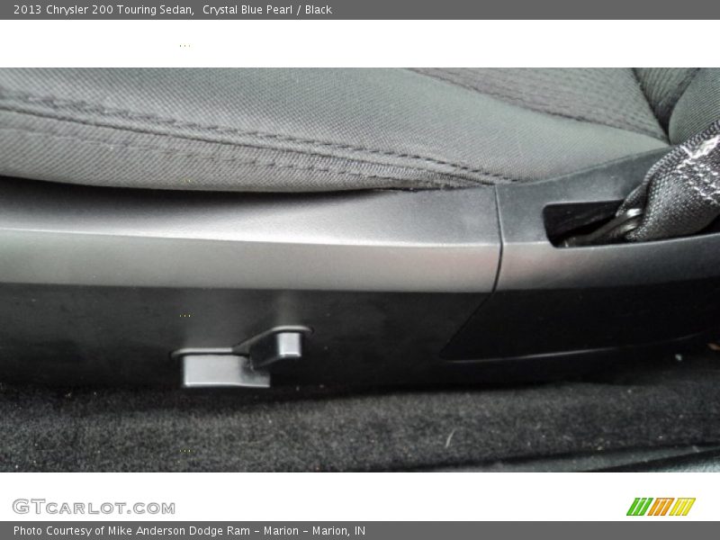 Crystal Blue Pearl / Black 2013 Chrysler 200 Touring Sedan