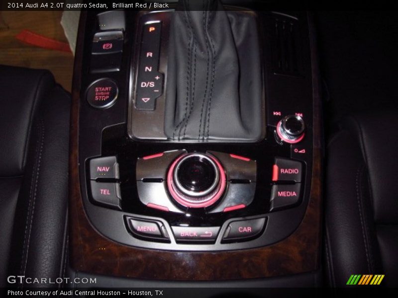 Brilliant Red / Black 2014 Audi A4 2.0T quattro Sedan