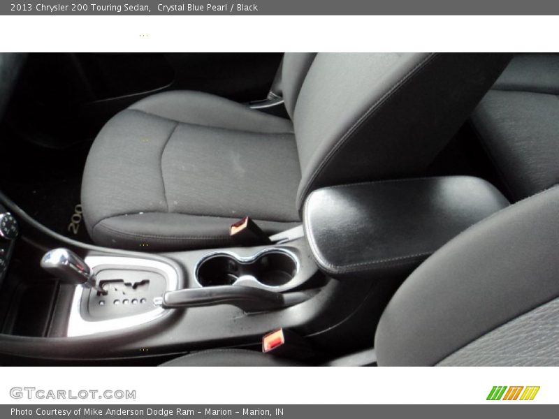 Crystal Blue Pearl / Black 2013 Chrysler 200 Touring Sedan