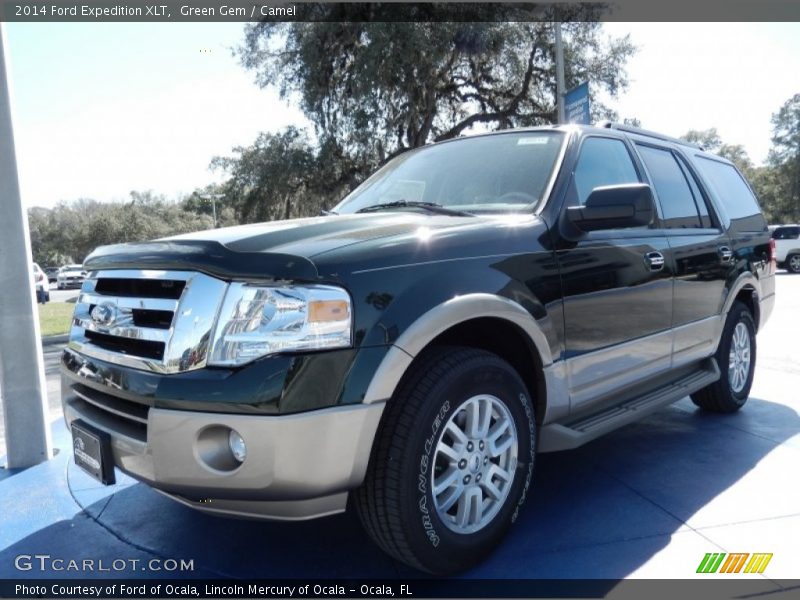 Green Gem / Camel 2014 Ford Expedition XLT