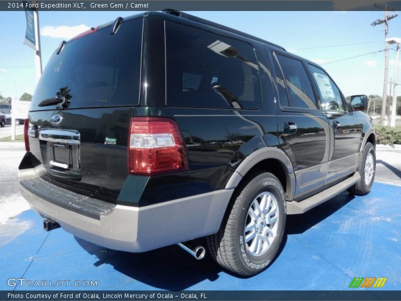 Green Gem / Camel 2014 Ford Expedition XLT