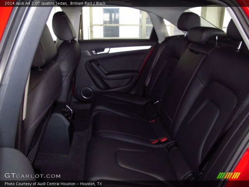 Brilliant Red / Black 2014 Audi A4 2.0T quattro Sedan