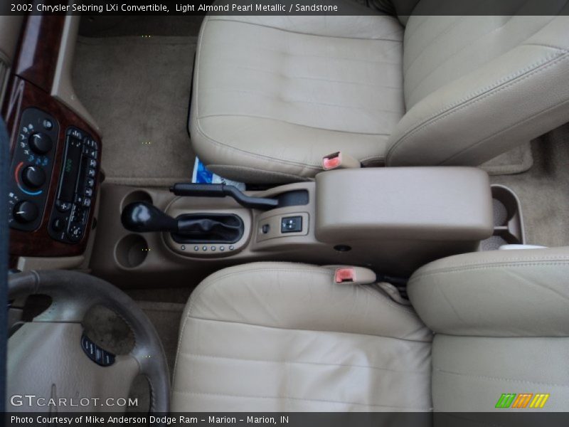 Light Almond Pearl Metallic / Sandstone 2002 Chrysler Sebring LXi Convertible