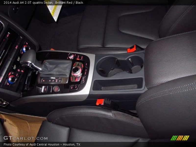 Brilliant Red / Black 2014 Audi A4 2.0T quattro Sedan
