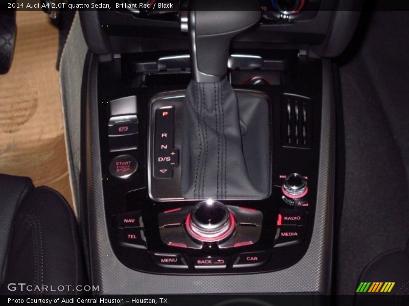 Brilliant Red / Black 2014 Audi A4 2.0T quattro Sedan