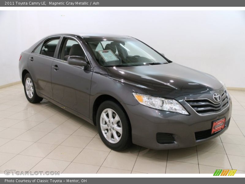 Magnetic Gray Metallic / Ash 2011 Toyota Camry LE