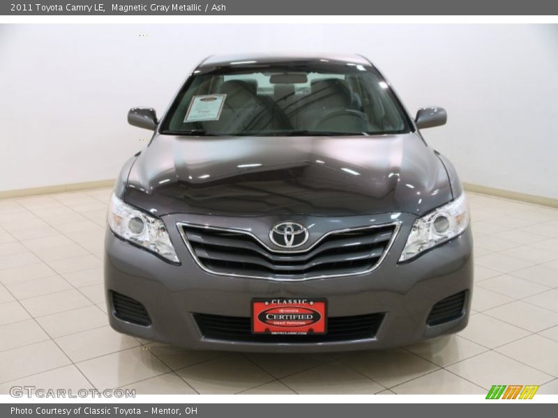 Magnetic Gray Metallic / Ash 2011 Toyota Camry LE