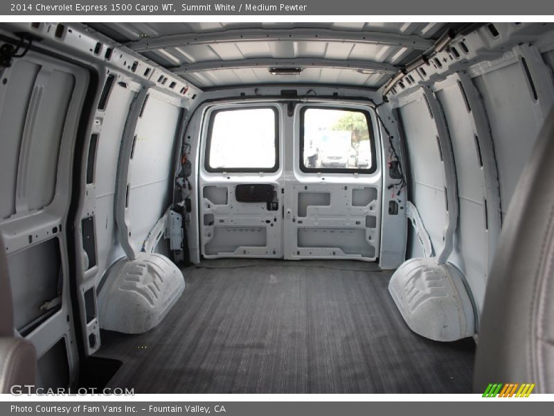 Summit White / Medium Pewter 2014 Chevrolet Express 1500 Cargo WT