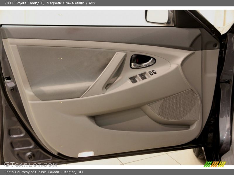 Magnetic Gray Metallic / Ash 2011 Toyota Camry LE