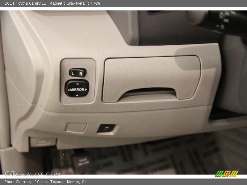 Magnetic Gray Metallic / Ash 2011 Toyota Camry LE