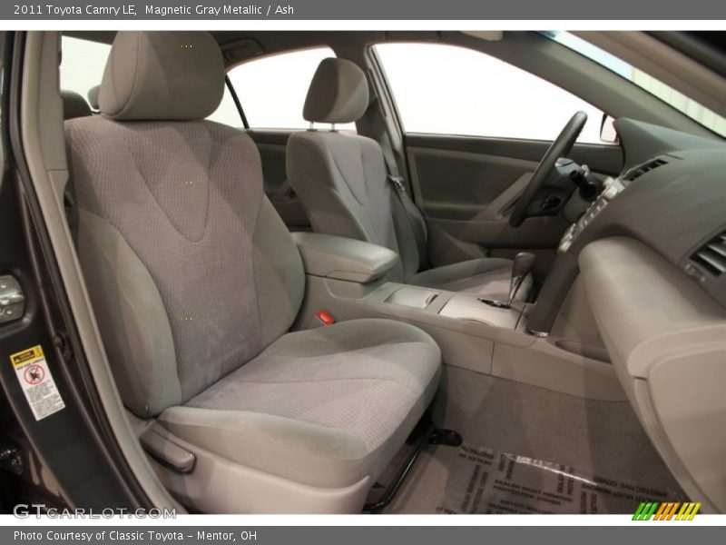 Magnetic Gray Metallic / Ash 2011 Toyota Camry LE