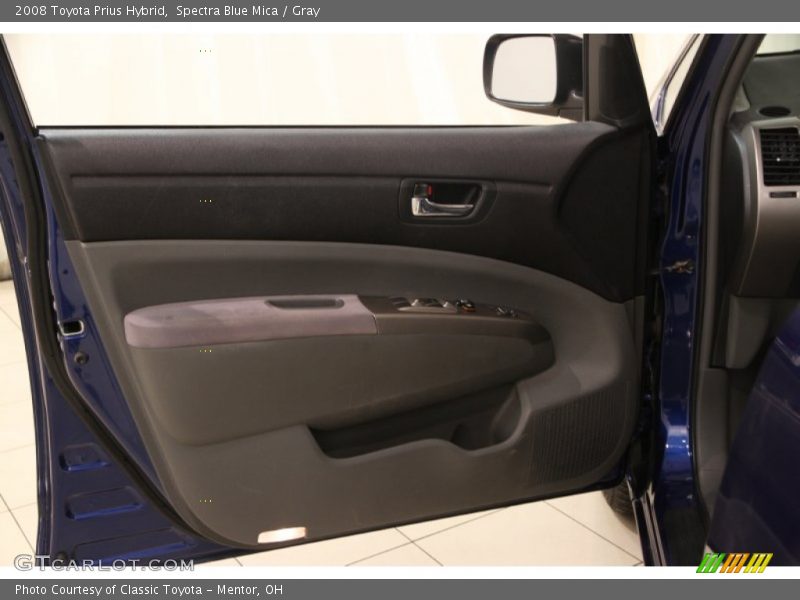 Spectra Blue Mica / Gray 2008 Toyota Prius Hybrid
