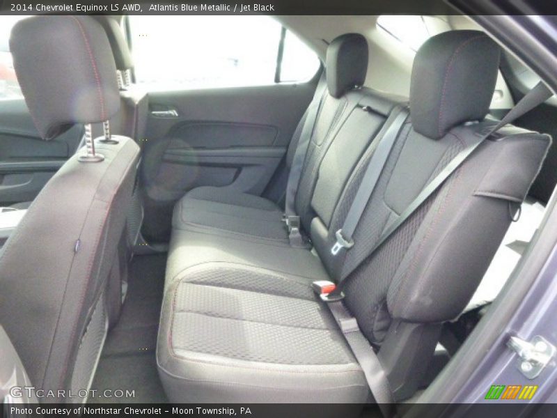 Atlantis Blue Metallic / Jet Black 2014 Chevrolet Equinox LS AWD