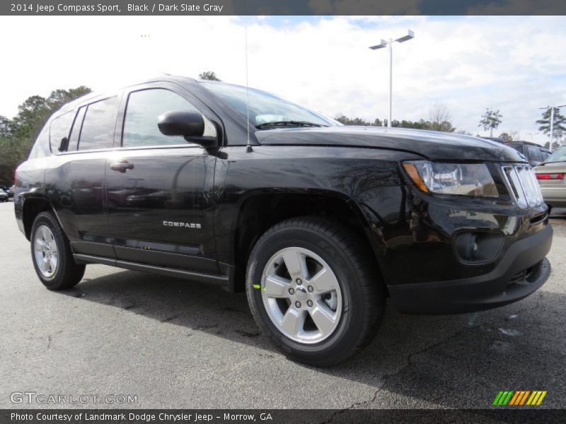 Black / Dark Slate Gray 2014 Jeep Compass Sport