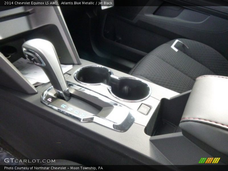 Atlantis Blue Metallic / Jet Black 2014 Chevrolet Equinox LS AWD