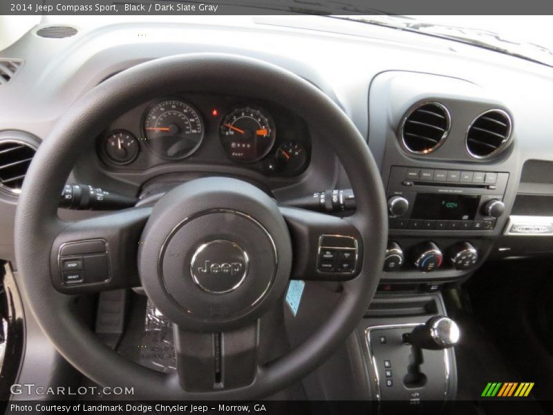 Black / Dark Slate Gray 2014 Jeep Compass Sport