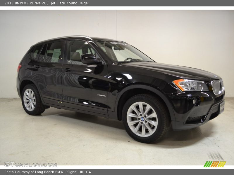 Jet Black / Sand Beige 2013 BMW X3 xDrive 28i