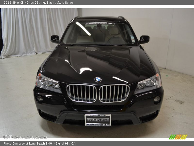 Jet Black / Sand Beige 2013 BMW X3 xDrive 28i