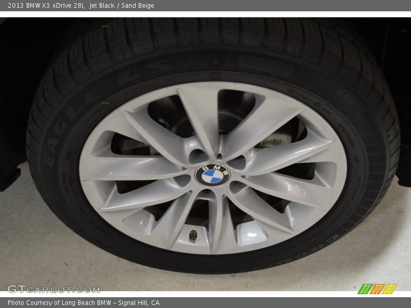 Jet Black / Sand Beige 2013 BMW X3 xDrive 28i