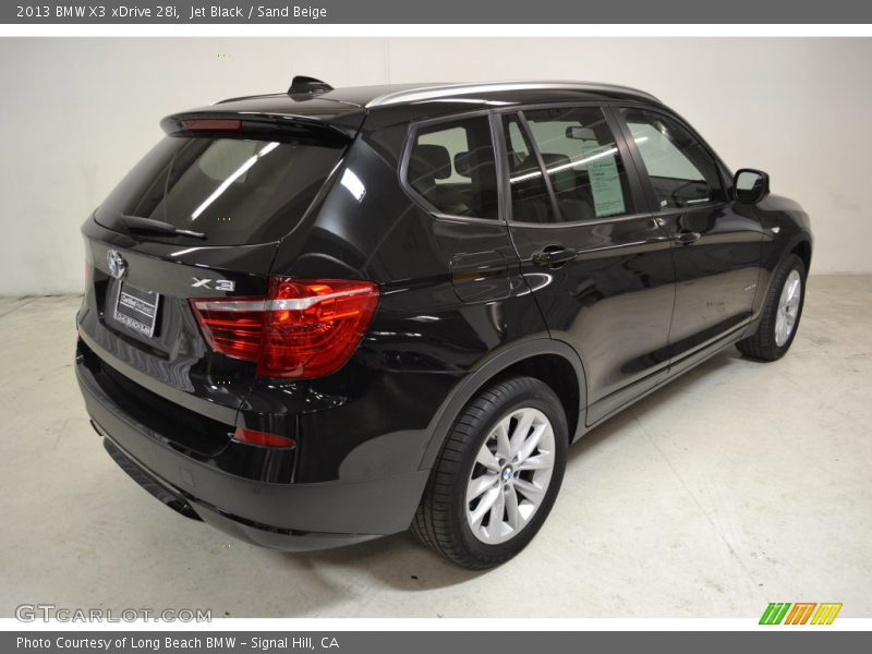 Jet Black / Sand Beige 2013 BMW X3 xDrive 28i