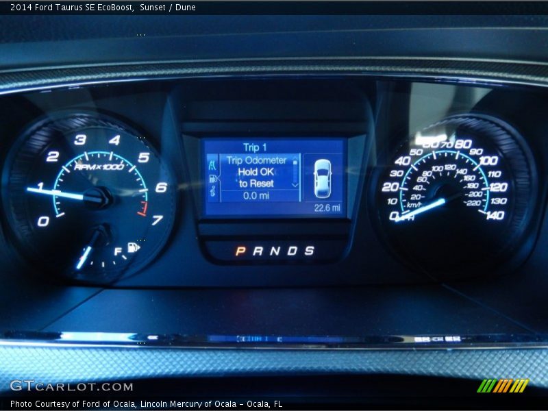 Sunset / Dune 2014 Ford Taurus SE EcoBoost