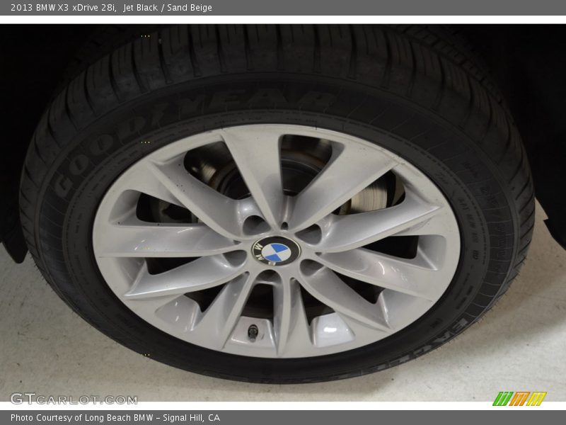 Jet Black / Sand Beige 2013 BMW X3 xDrive 28i