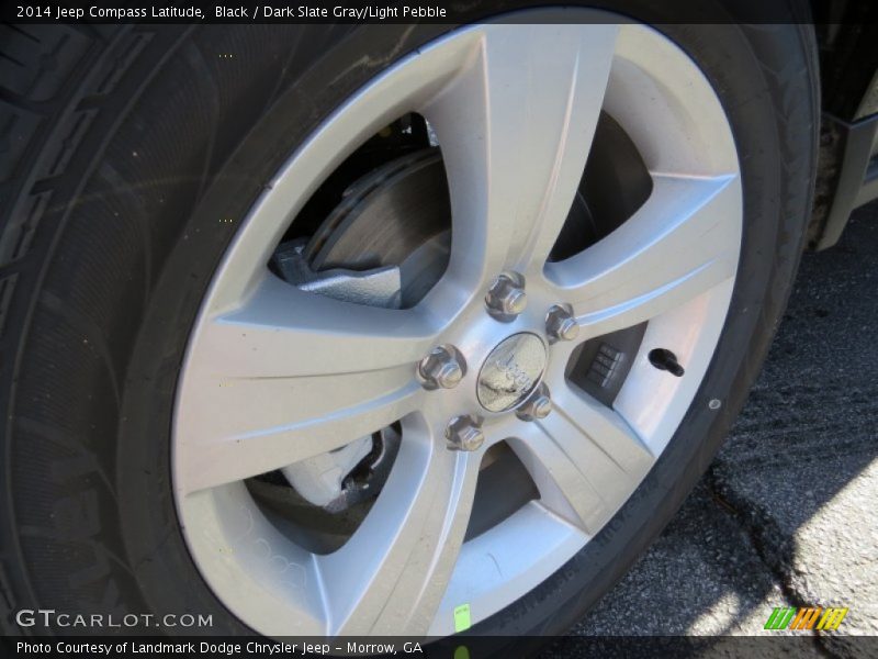 Black / Dark Slate Gray/Light Pebble 2014 Jeep Compass Latitude