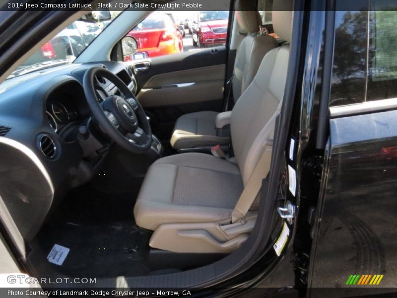Black / Dark Slate Gray/Light Pebble 2014 Jeep Compass Latitude