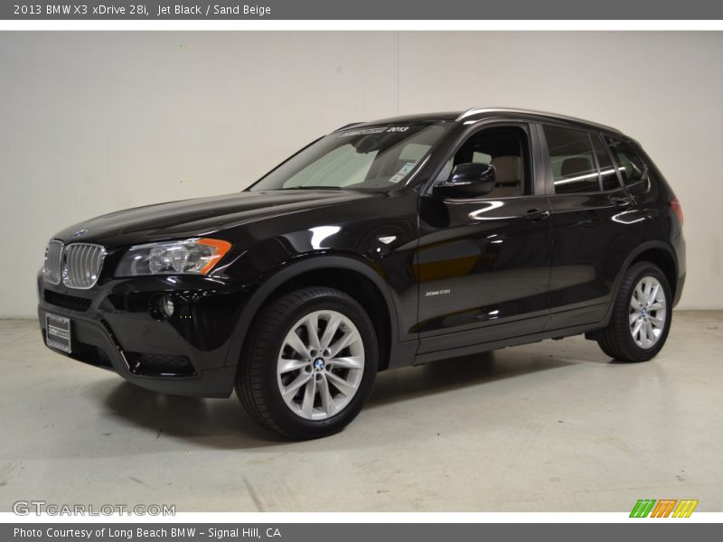 Jet Black / Sand Beige 2013 BMW X3 xDrive 28i